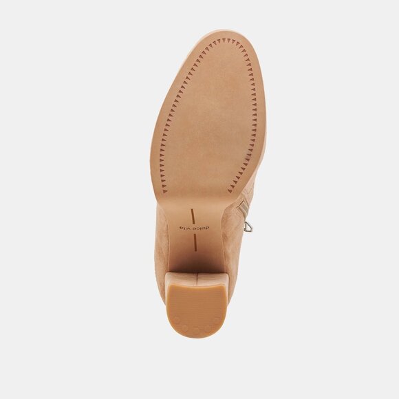 NEW DOLCE VITA Suede Cinny Boots in camel for women 825 4j2 - Picture 8 of 10